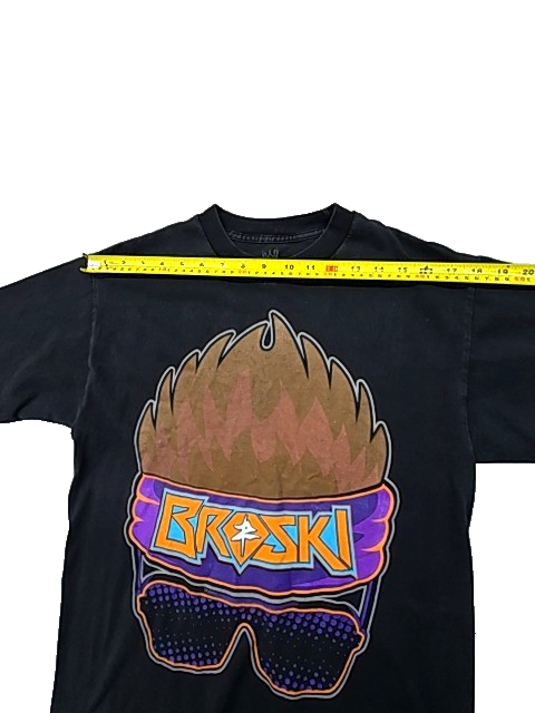 WWE Men's Zack Ryder Black T-Shirt Size M