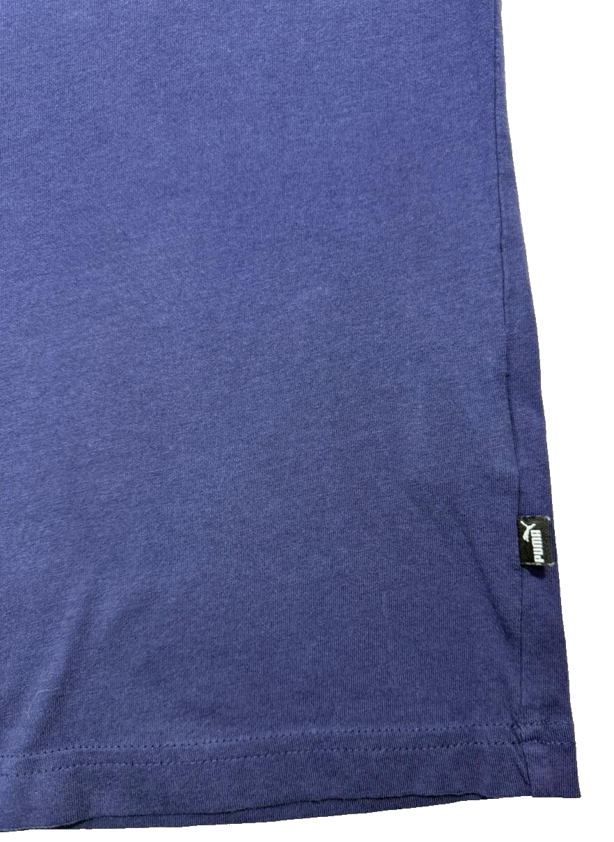 Puma Men's Essentials No. 1 Logo T-Shirt In Blue - Size M