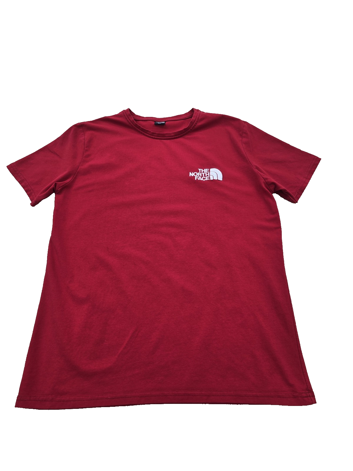 The North Face Red XXL Men's Short Sleeve Crewneck T-Shirt