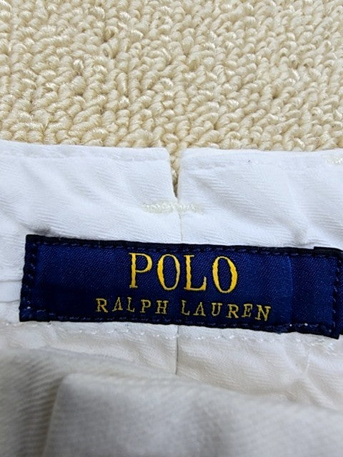 Polo Ralph Lauren Men's White Stretch Chino Shorts