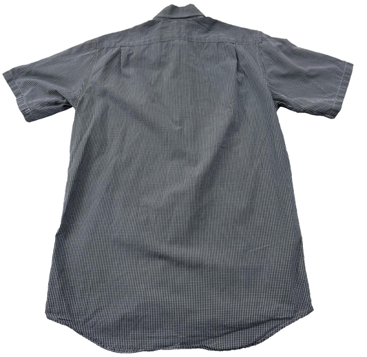 Lacoste Men's Gray Shirt – Size S, Short Sleeve, Cotton