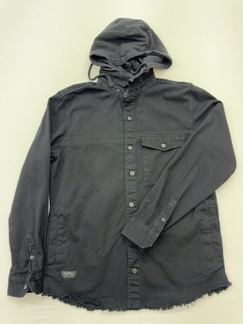 Pull&Bear Men Black Jacket product image 1