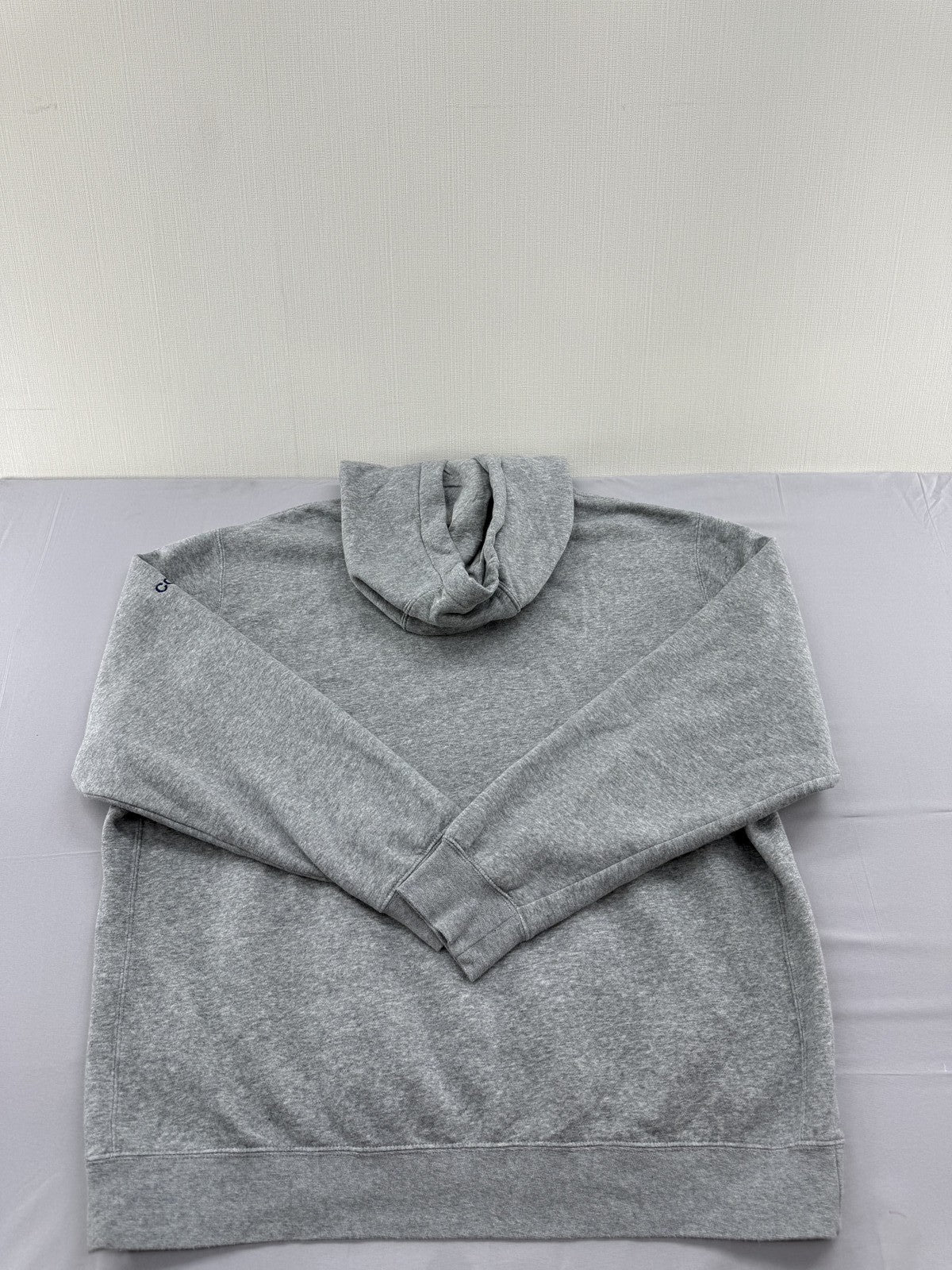 Nike Men's XL Heather Gray Fleece Pullover Hoodie Thanksgiving Rivalry