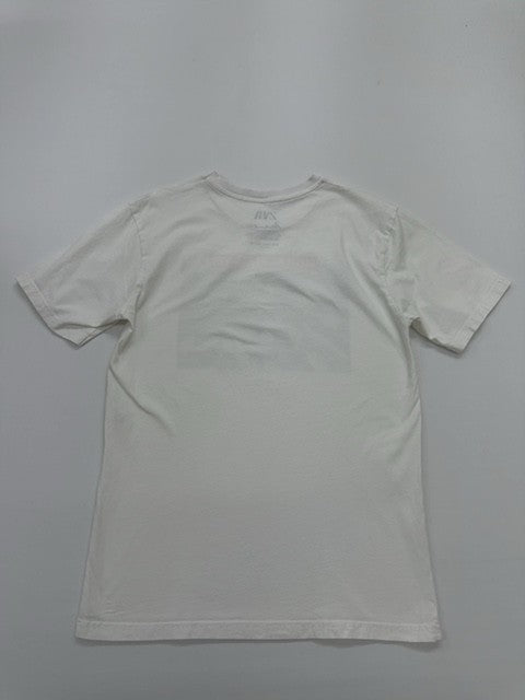 Zara Men White T-Shirt size 38 product image 2