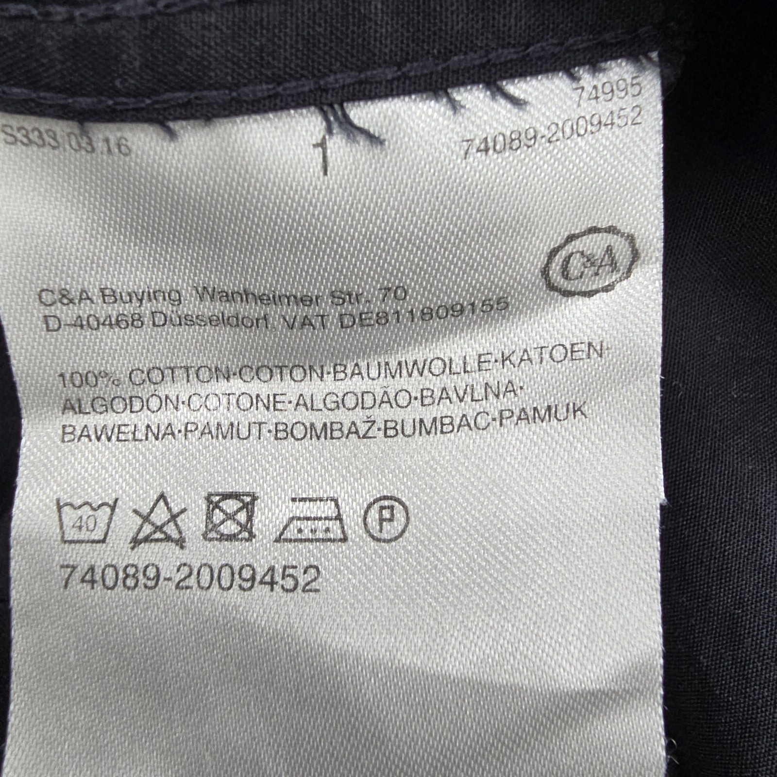 Angelo Litrico Women Black Shirt size 36 product image 4