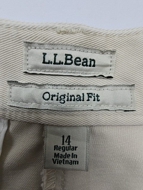 L.L.Bean Boys Beige Shorts size 14 product image 6