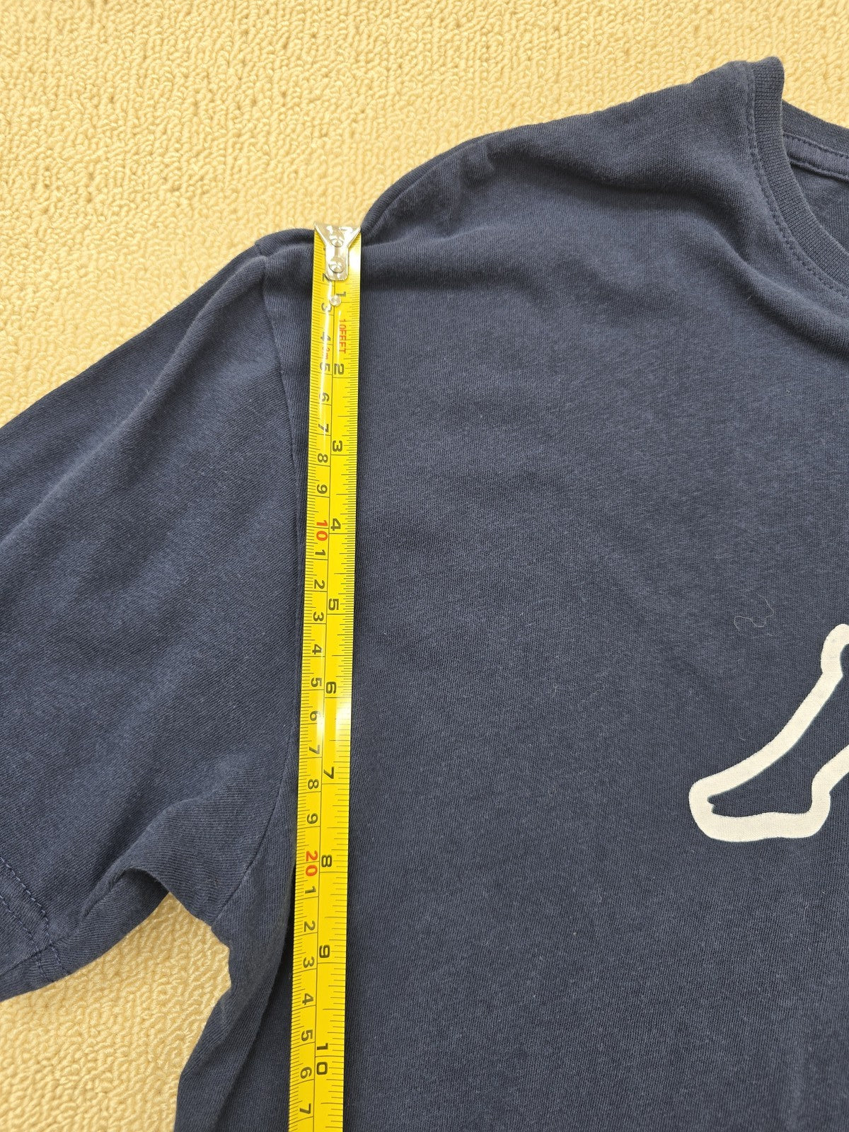 Kappa Men's Navy XXL Short Sleeve Crewneck Logo T-Shirt Regular