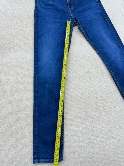 Levi's 511 Slim Fit Men's Blue Medium Wash Jeans Low Rise