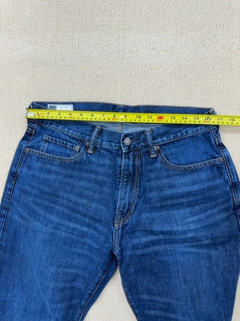 Gap Men's Blue Relaxed Denim Jeans 32X32 Cotton