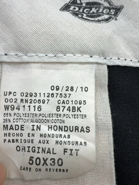 Dickies Men Black Pants size 30X30 product image 5