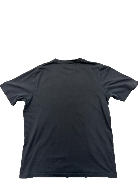 Kappa Men's Black Large Short Sleeve T-Shirt 100% Cotton Logo