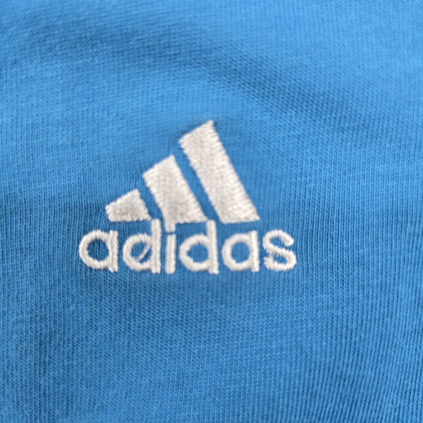 Adidas Men's Blue Performance T-Shirt Size L Short Sleeve Crewneck