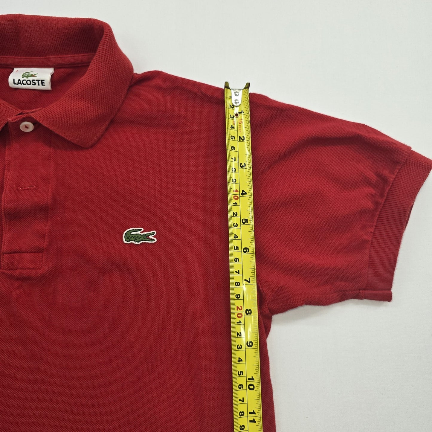 Lacoste Boys Red T-Shirt size 2 product image 5