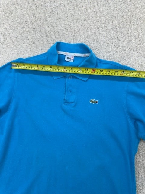 Lacoste Men's Blue L.12.12 Polo Shirt XL Cotton Piqué Classic Fit