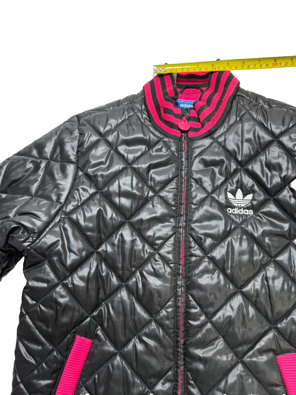 Adidas Puffer Jacket For Girls, Black & Pink