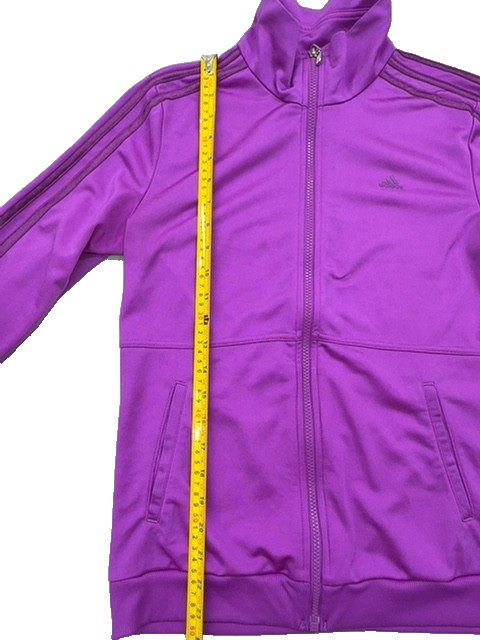 Adidas Women's Purple Track Jacket Size D Originals 3-Stripes