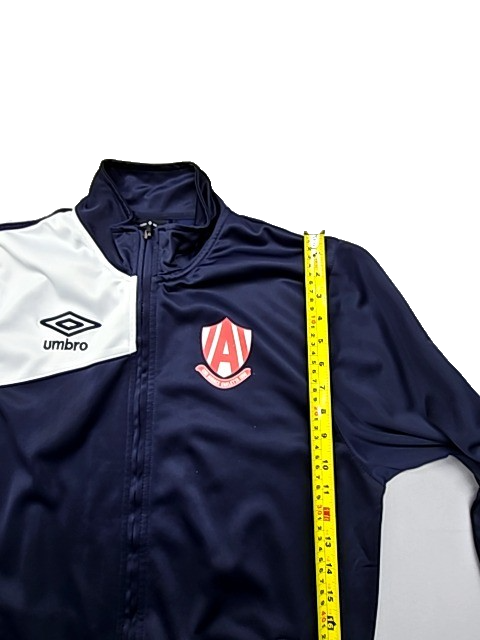 Umbro Men's Navy Track Jacket XL 100% Polyester Zipper