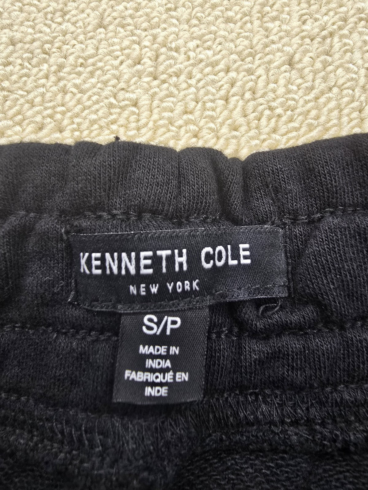 Kenneth Cole Men's Black Shorts Size S Drawstring