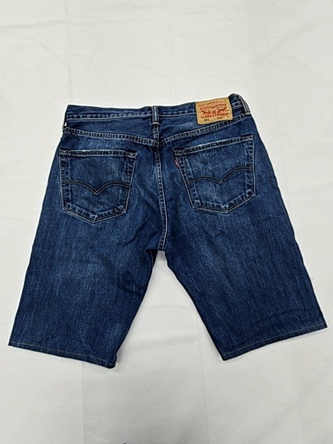 Levi's 501 Men's Med Wash Denim Shorts 34x30 Straight