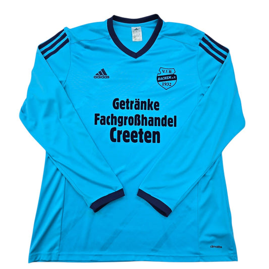 Vintage Adidas Men's Blue Jersey – Size XL, V.F.R. Bachem 1932 bachem, Striped