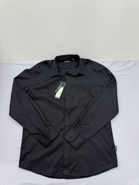 Kenneth Cole Men's Black Shirt – Size XL, Cotton