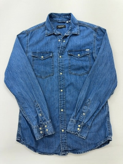 Jack&Jones Men Blue Shirt size M product image 3
