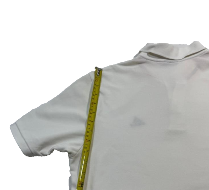 Adidas Men's White Performance Essentials Polo Shirt Size M
