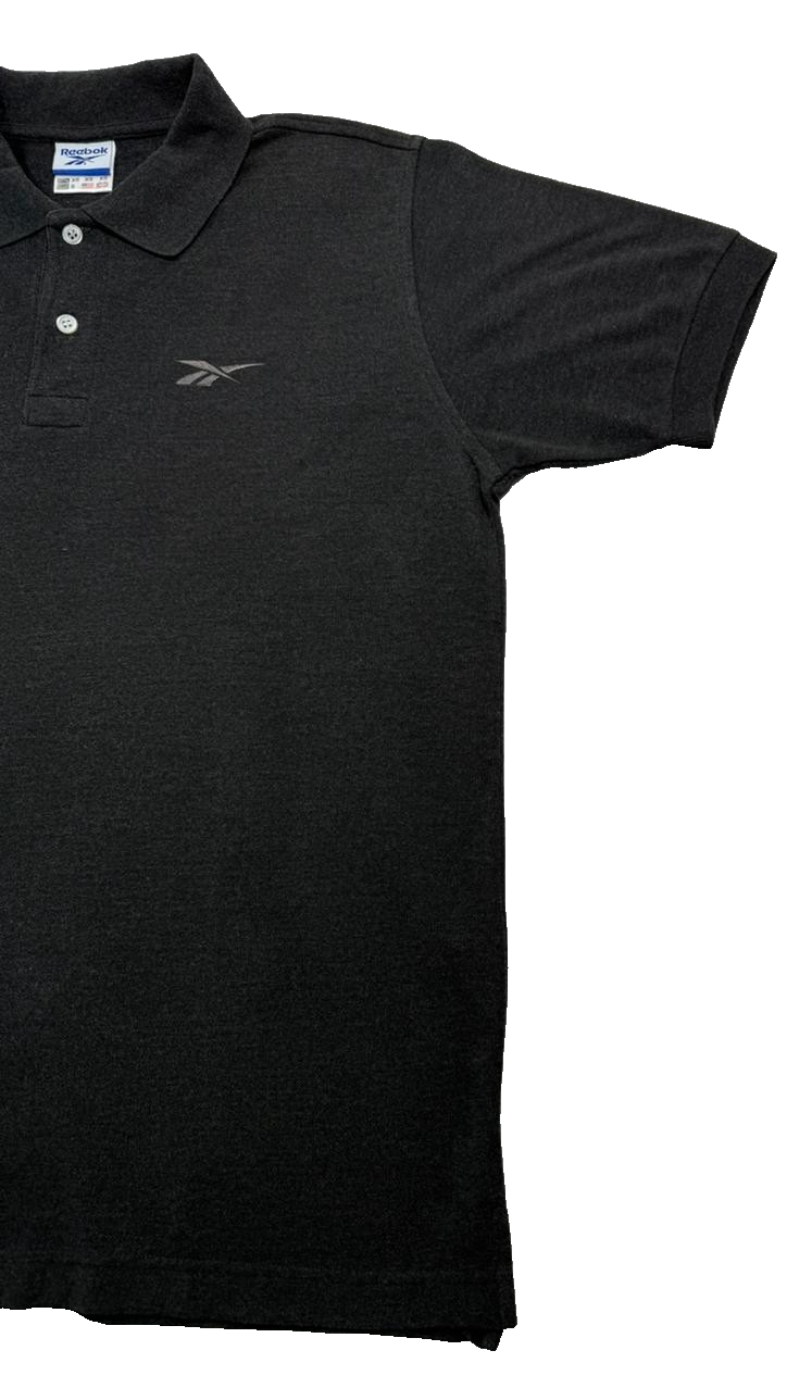 Black Reebok Men's Polo Shirt - Size XS