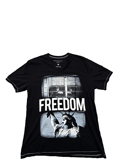 Calvin Klein Jeans Black T-Shirt – Size M
