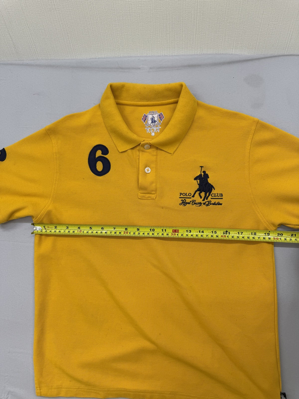 Polo Ralph Lauren Boys Yellow Polo Shirt size L product image 7