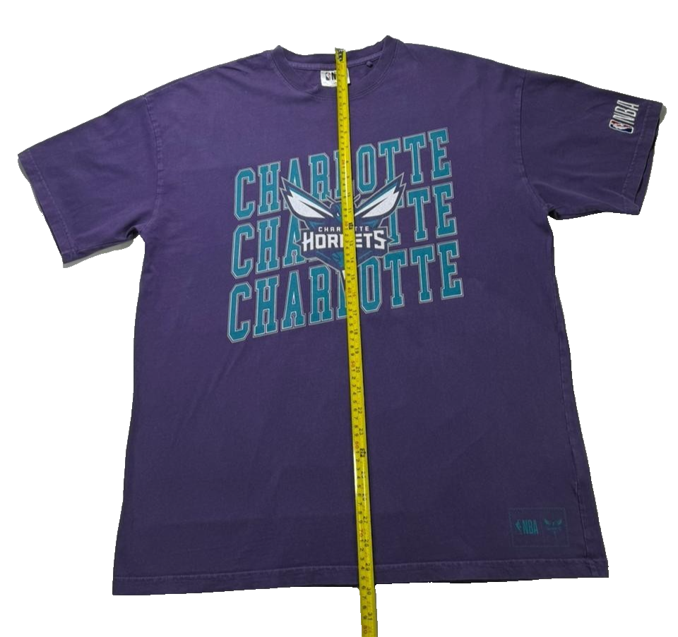 Nba Men's Hornets T-Shirt Purple - Size L