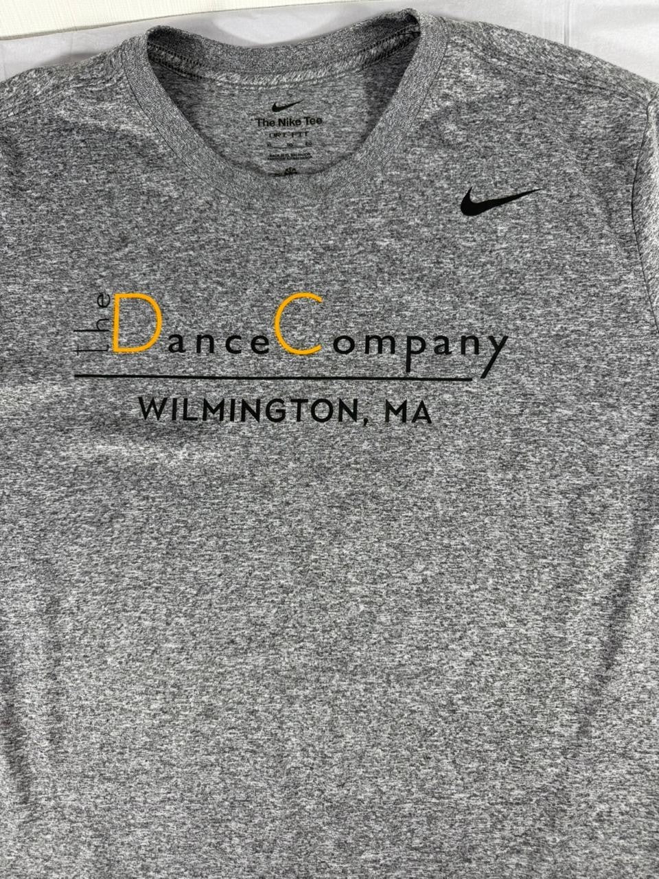 Nike Dri-FIT The Nike Tee Men's XL Gray Dance Company Wilmington MA T-Shirt
