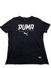 Puma Men's Black T-Shirt – Size S, Short Sleeve, Crew Neck
