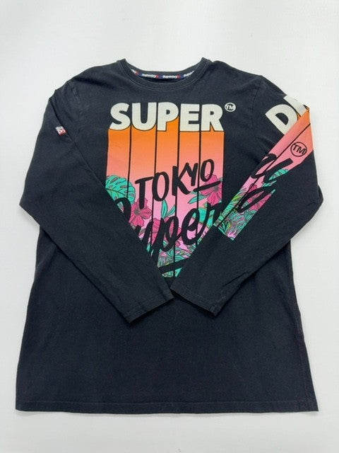 Superdry Boys Black T-Shirt size M product image 1