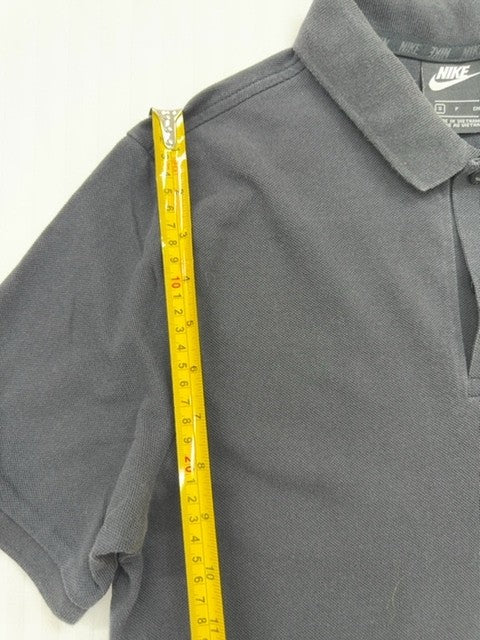 Nike Men's Grey Sportswear Polo Size S 100% Cotton
