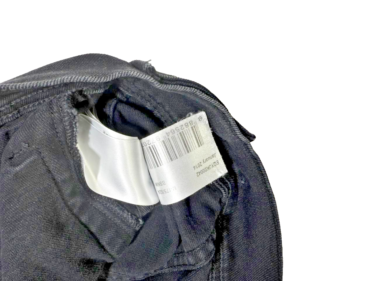 Quicksilver Button Up Black Denim Jacket - Size M