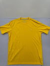 Adidas Men's Yellow T-Shirt – Size S, Short Sleeve