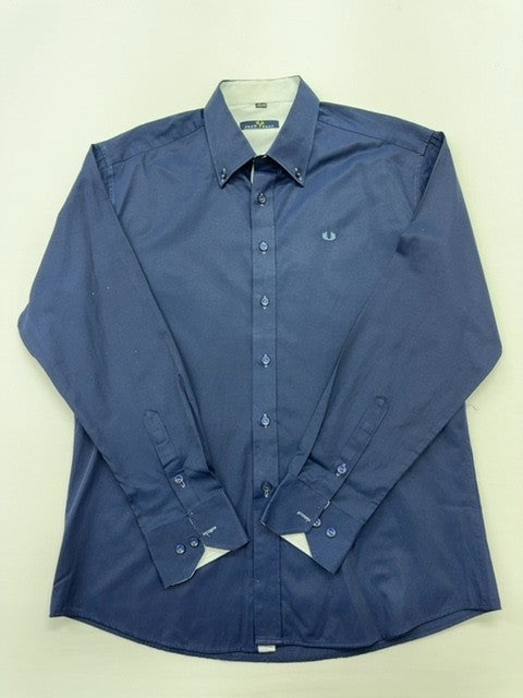 Fred Perry Men Blue Shirt size 17-43 product image 1