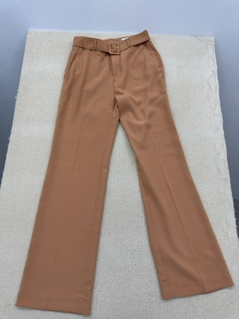 Reiko Women's Camel Wide Leg High Waist Denim Jeans Sz 28