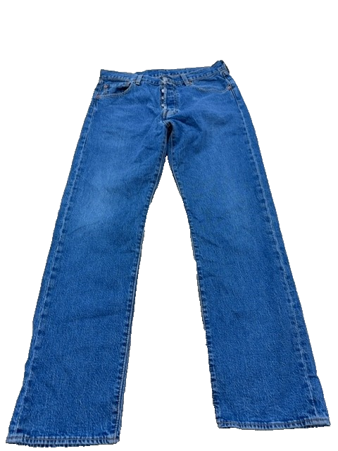 Vintage Levi's Men's Blue Jeans – Size W34 L32 – Ref 6D721