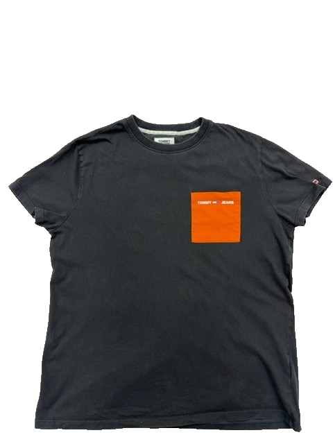 Tommy Jeans Men Black T-Shirt size XXL product image 2
