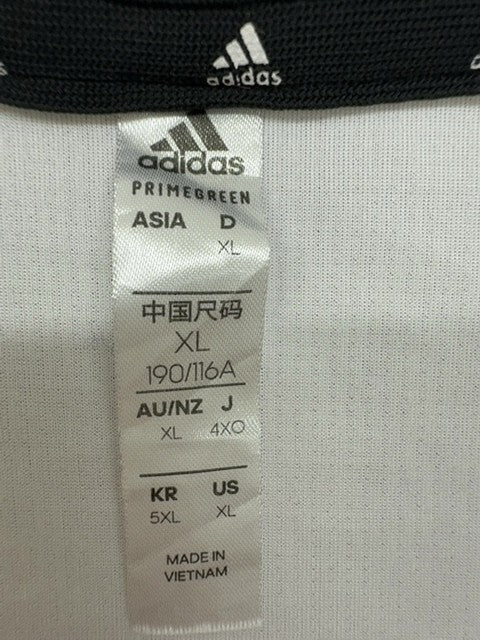 Adidas Men's Primegreen White T-Shirt XL Short Sleeve Crewneck