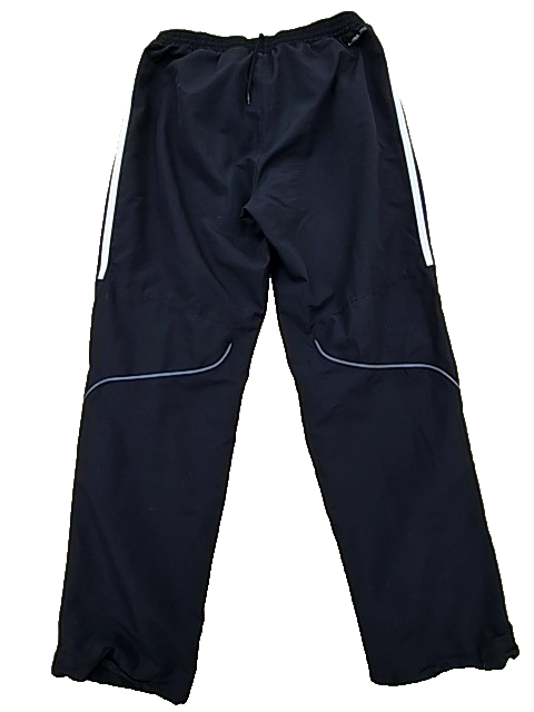 Adidas Unisex Black 3-Stripes Track Pants Size M