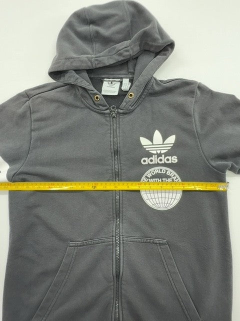 Adidas Boys Gray Hoodie size M product image 7