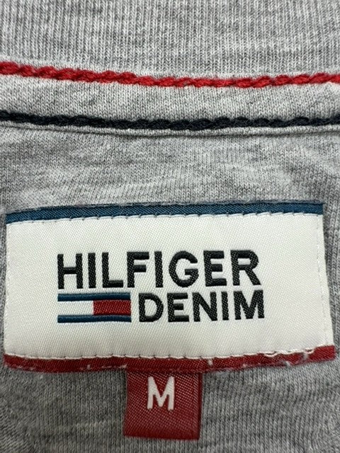 Hilfiger Denim Men Gray T-Shirt size M product image 4