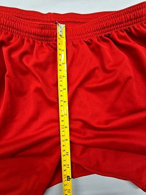 Adidas Men's Red Activewear Shorts Size L 100% Polyester
