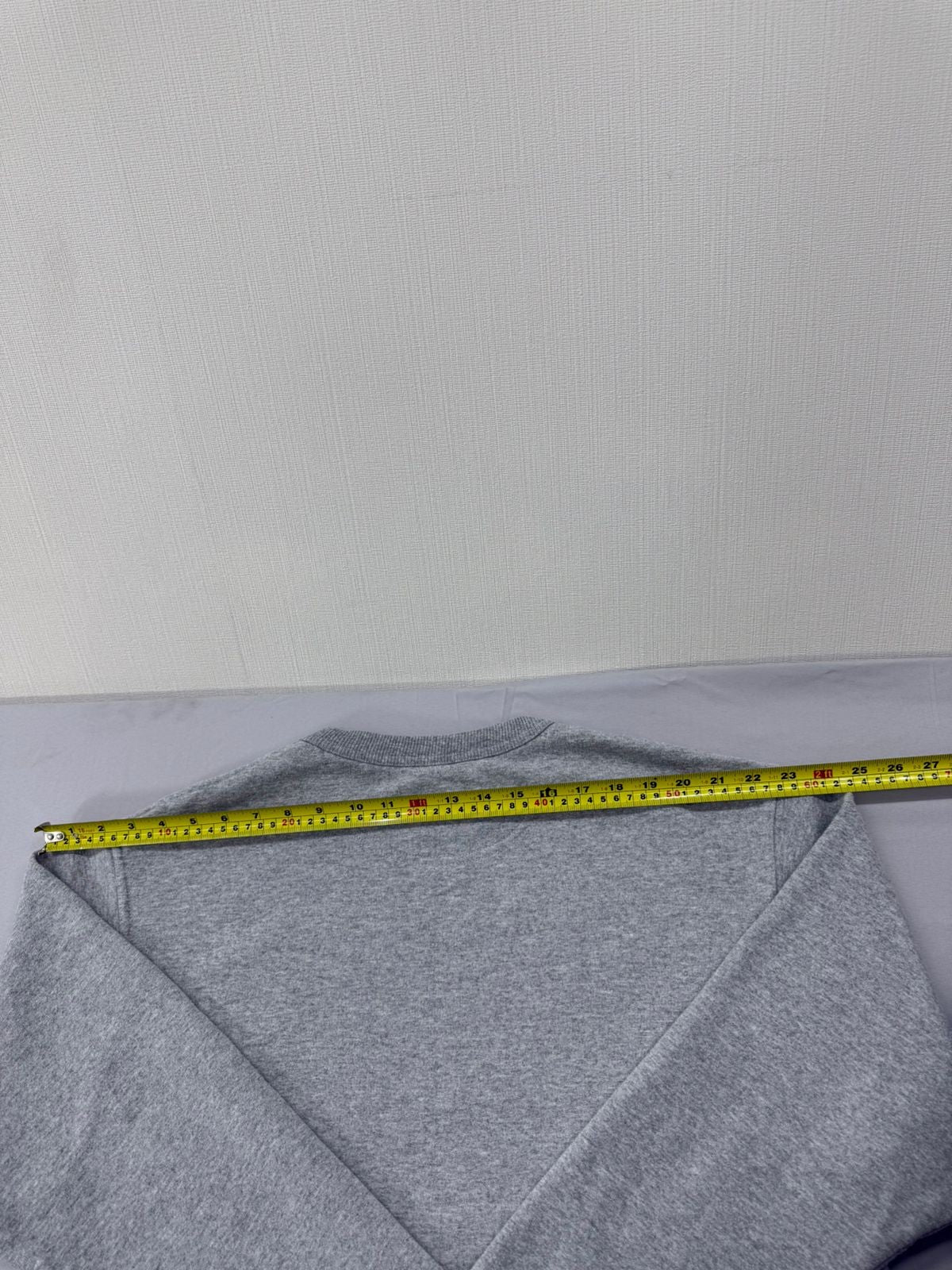 Champion Men's Gray Crewneck Fleece Sweatshirt Size M Regular