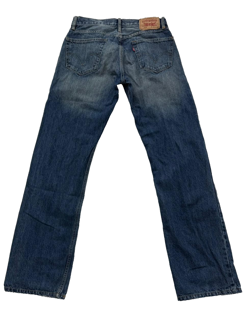 Levi's 505 Men's 30x32 Medium Wash Straight Fit Stretch Jeans
