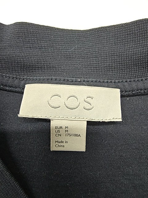 C O S Men Black Polo Shirt size M product image 4