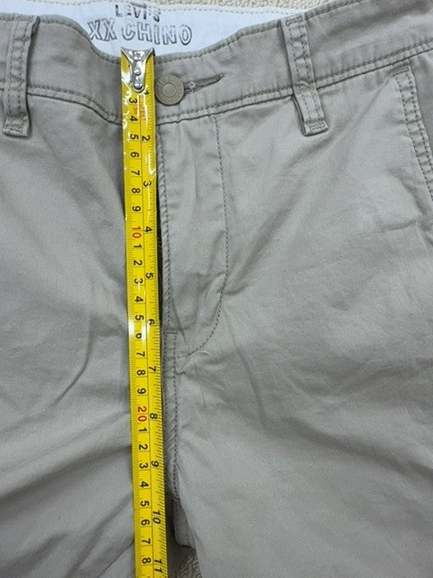 Levi's Men's Khaki Chino Shorts Cotton Relaxed Fit Summer New